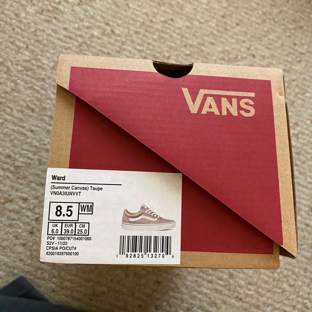 Taupe Vans